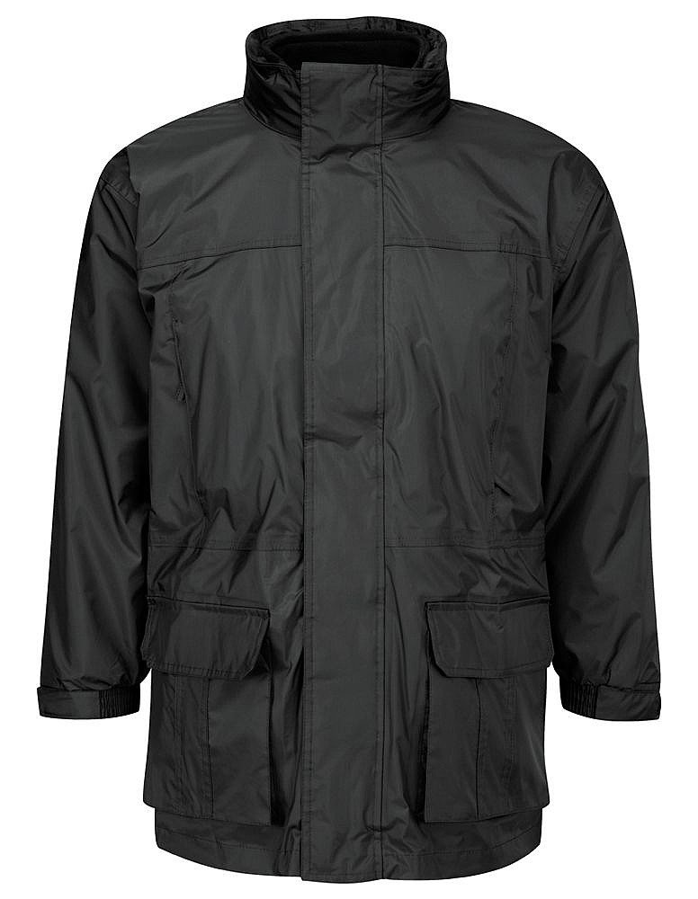 Black 3 in 1 Coat