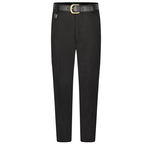 Black Fixed Waist Trousers
