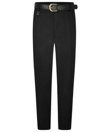 Black Mcdonalds Elastic Back Trousers