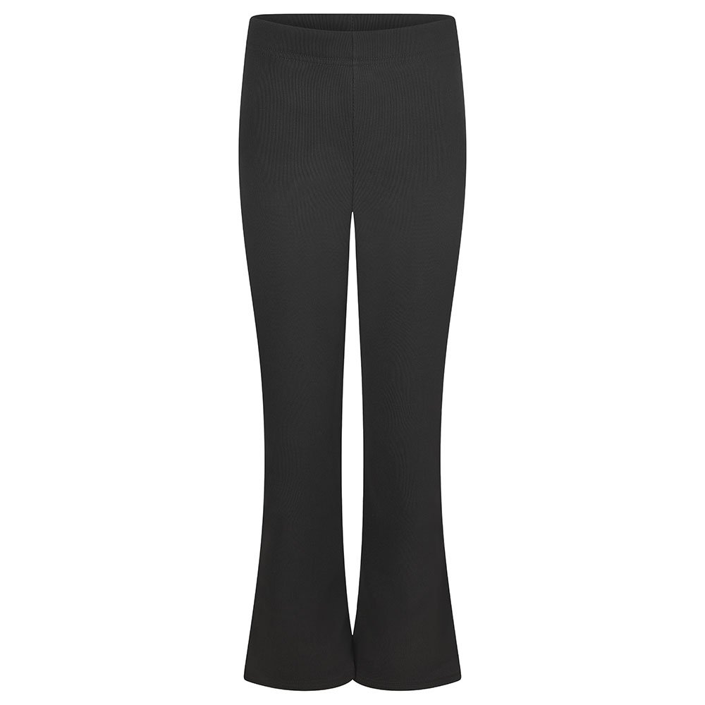 Black Rib Hipster Trouser