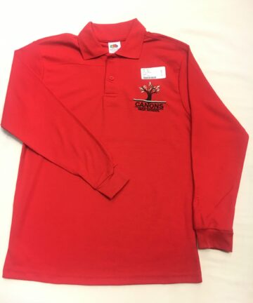 Canons High School Long Sleeve Polo Shirt