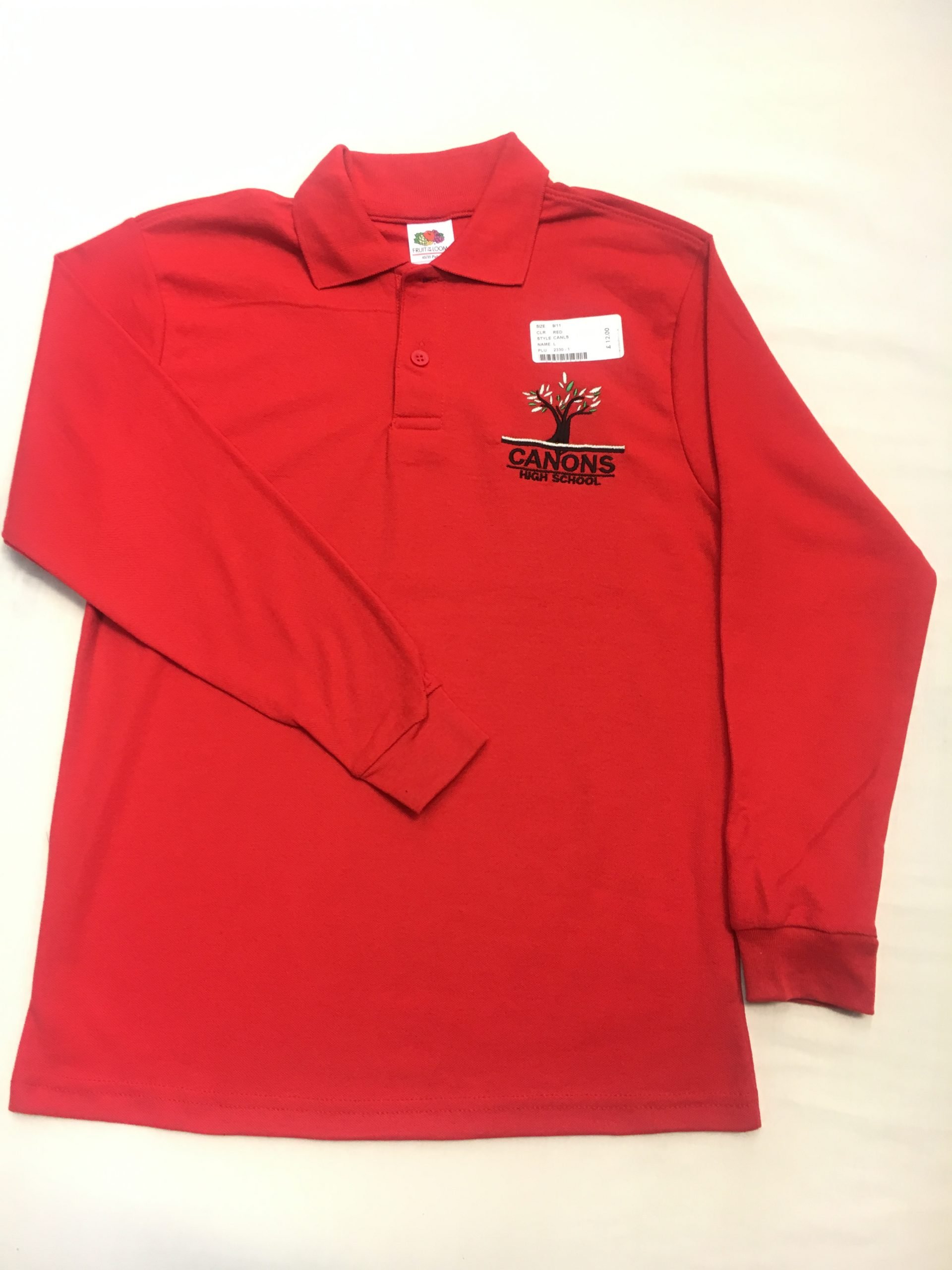 Canons Long Sleeve Summer Polo