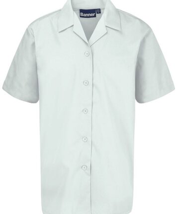Girls Short Sleeve Revere
