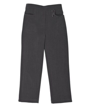 Girls Heart Trousers - Grey