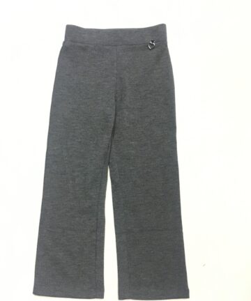 Grey Jersey Style Trousers Without Elasticated Waist