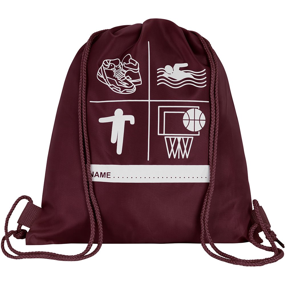 Maroon PE Bag