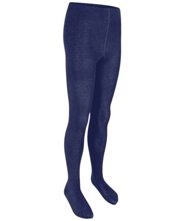Cotton Tights - Navy