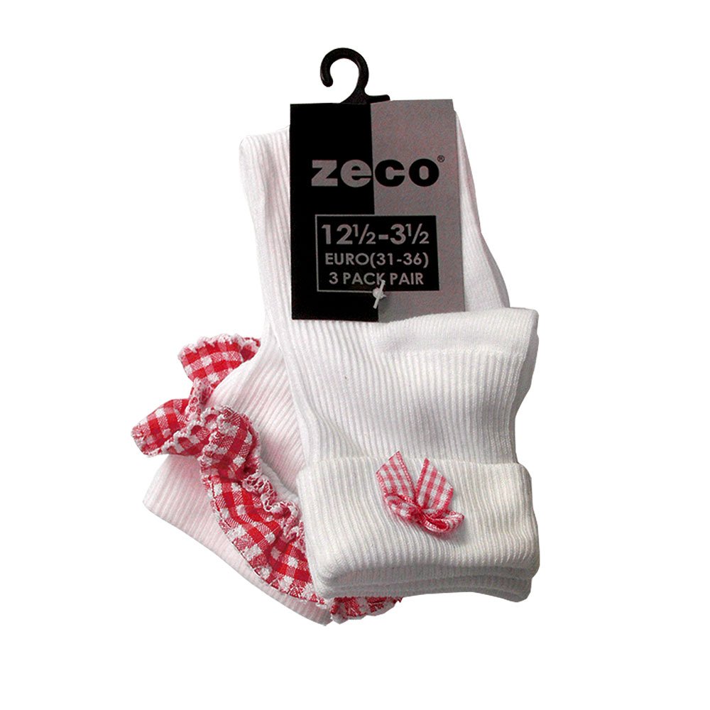 Red Gingham Socks