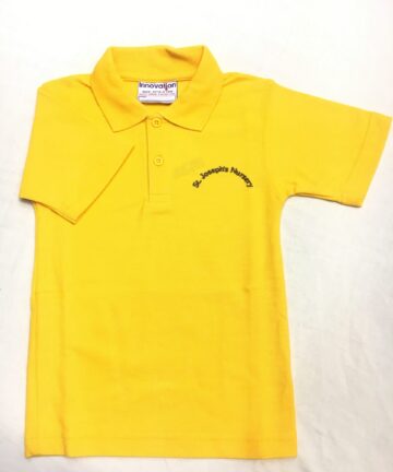 St Josephs Yellow Polo shirt