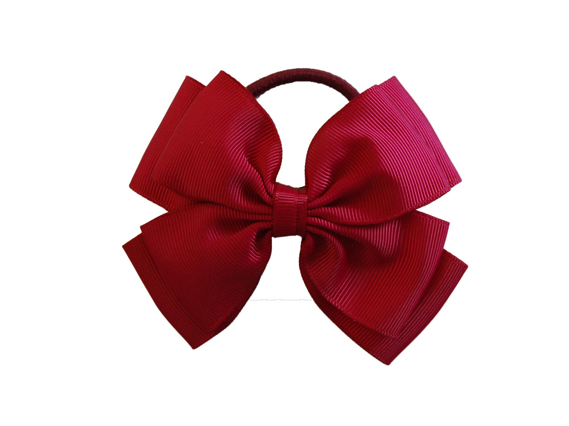 Maroon hair tie